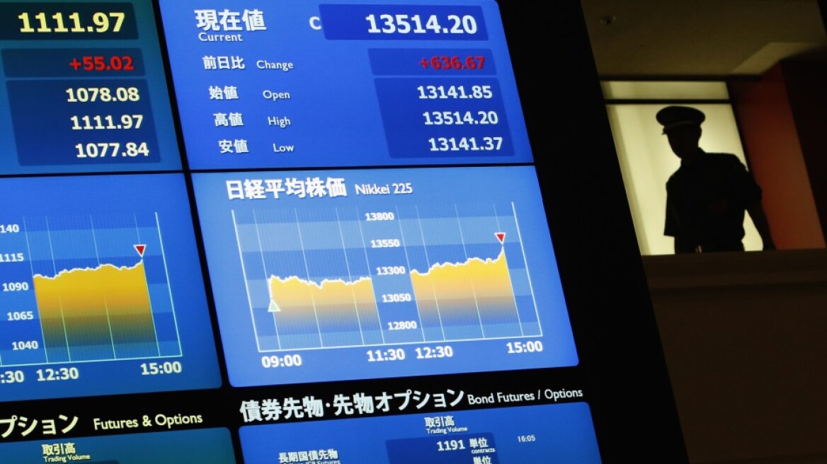 Τόκιο-Χρηματιστήριο: Σε υψηλό εξαμήνου ο Nikkei